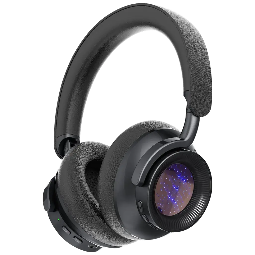 Powerology Astro ANC Wireless Headphones - Black