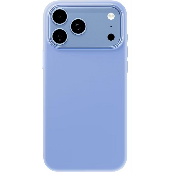Levelo IRIS MagSafe Silicone Case, Anti-Slip, Drop-Tested For iPhone 18/17 Pro/Pro Max - Light Blue