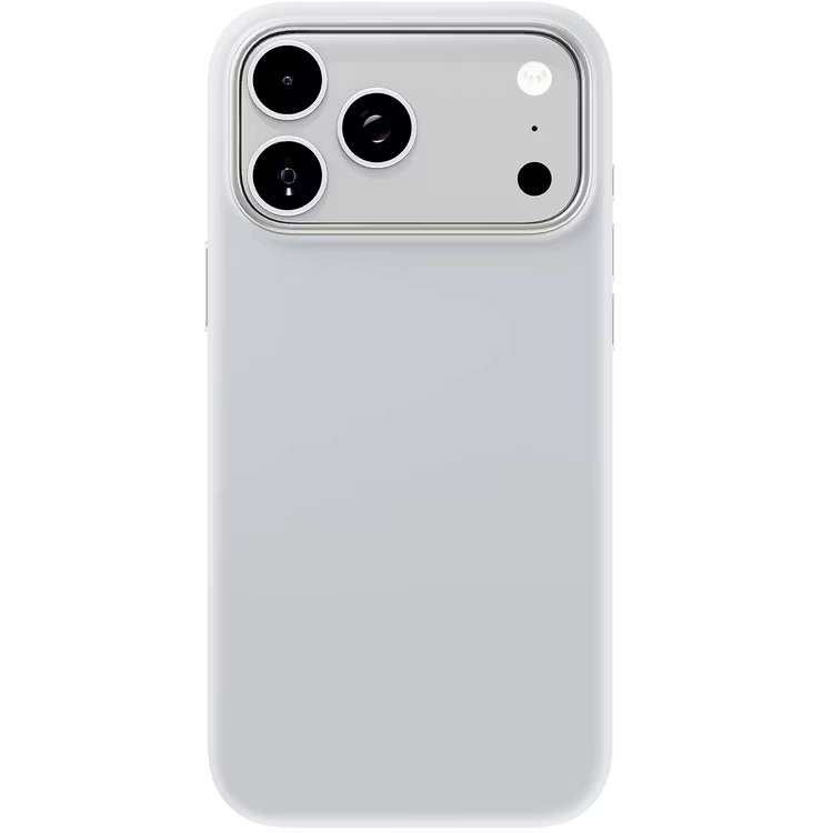 Levelo IRIS MagSafe Silicone Case, Anti-Slip, Drop-Tested For iPhone 18/17 Pro/Pro Max - White