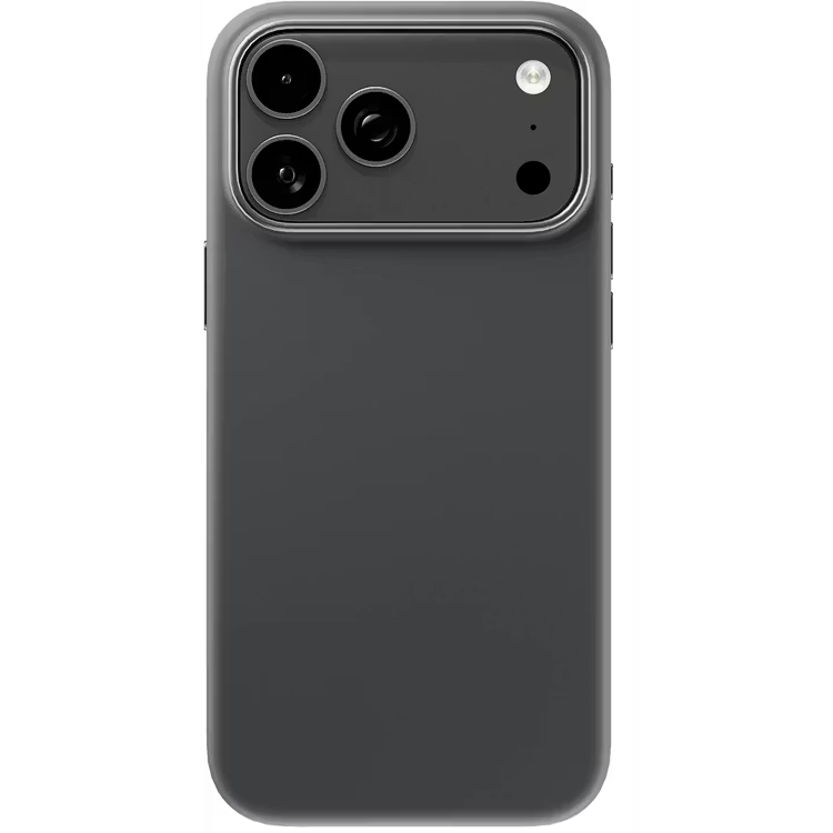 Levelo IRIS MagSafe Silicone Case, Anti-Slip, Drop-Tested For iPhone 18/17 Pro/Pro Max - Black