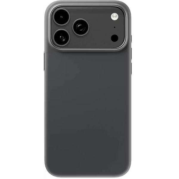 Levelo IRIS MagSafe Silicone Case, Anti-Slip, Drop-Tested For iPhone 18/17 Pro/Pro Max - Black