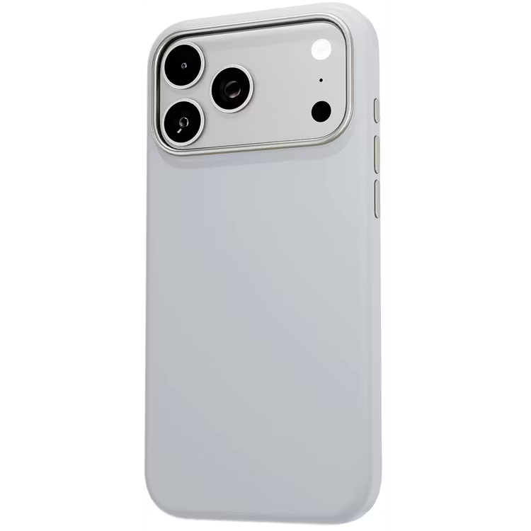 Levelo IRIS MagSafe Silicone Case, Anti-Slip, Drop-Tested For iPhone 18/17 Pro/Pro Max - White