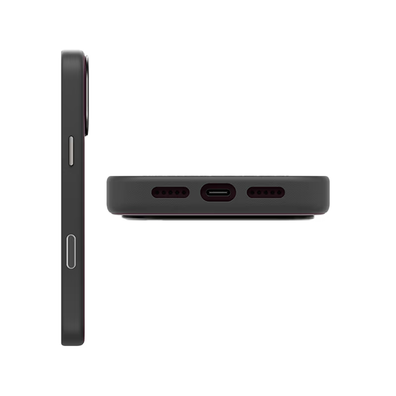 Uniq Hybrid Lyden MagSafe Case iPhone 18/17 Pro/Pro Max - Deep Maroon