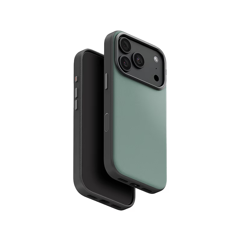 Uniq Hybrid Lyden MagSafe Case iPhone 18/17 Pro/Pro Max - Sage Steel