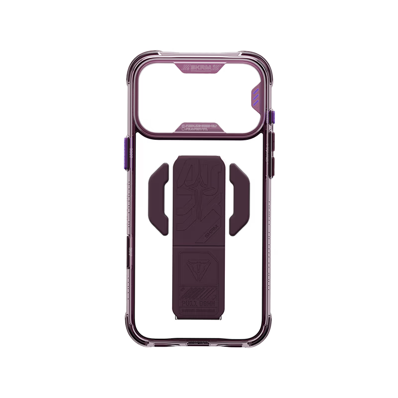 SkinArma Helio CE MagSafe Case With Grip Stand for iPhone 18/17 Pro/Pro Max - Burgundy