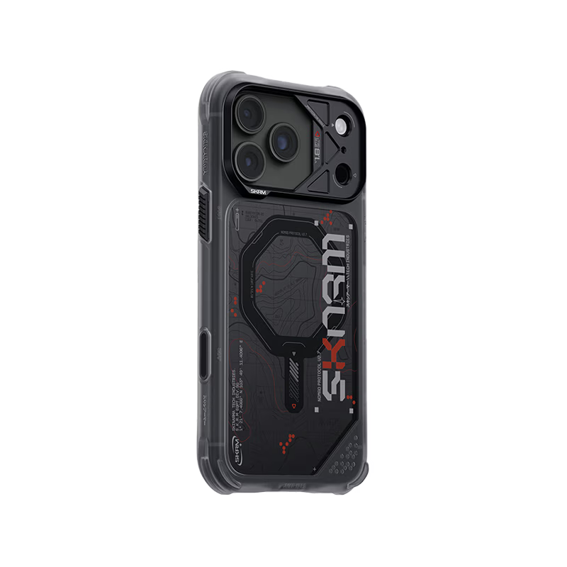 SkinArma Sonar MagSafe Case for iPhone 18/17 Pro/Pro Max - Black