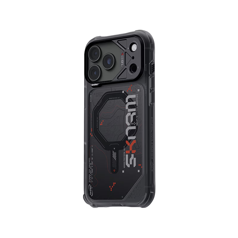 SkinArma Sonar MagSafe Case for iPhone 18/17 Pro/Pro Max - Black