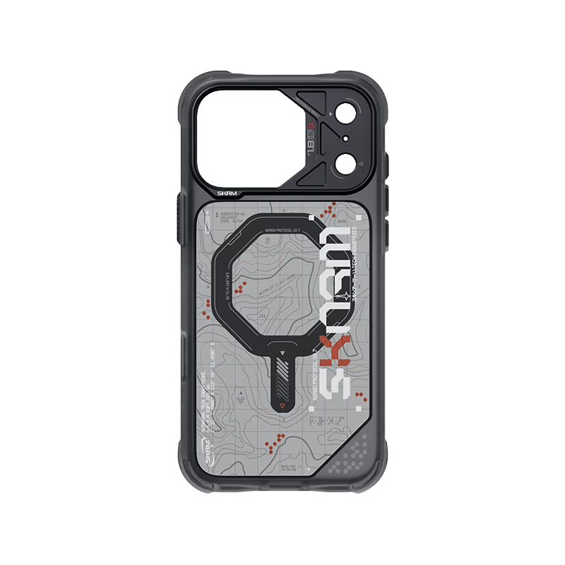 SkinArma Sonar MagSafe Case for iPhone 18/17 Pro/Pro Max - Black