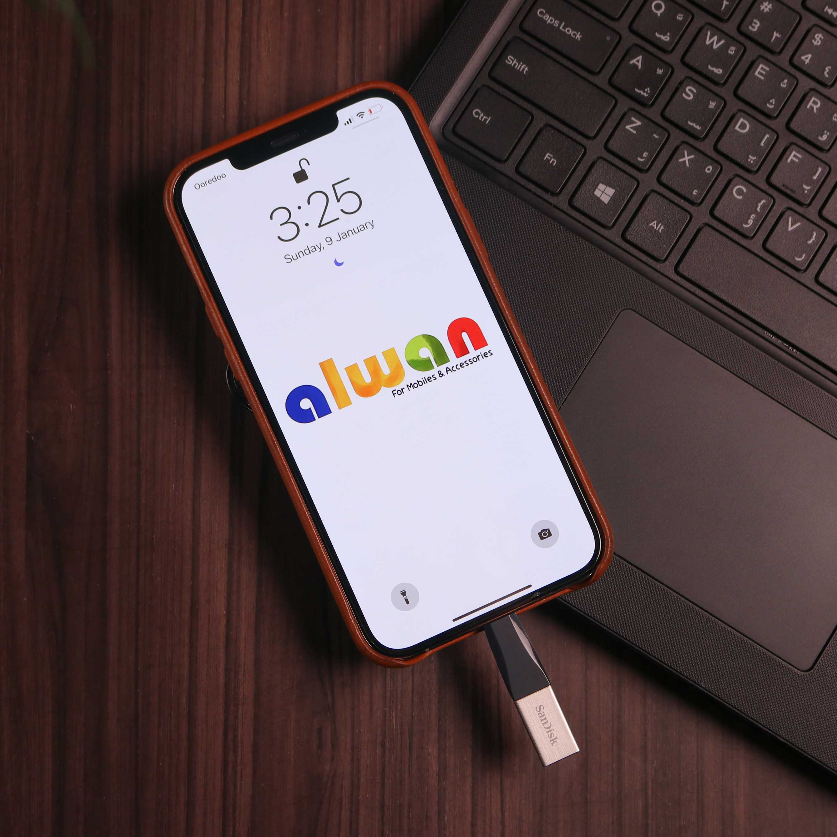 SanDisk iXpand Flash Drive for iPhone [H] - فلاش ميموري - سان ديسك - لجميع اجهزة الايفون القديمة - ماقبل ايفون ١٥