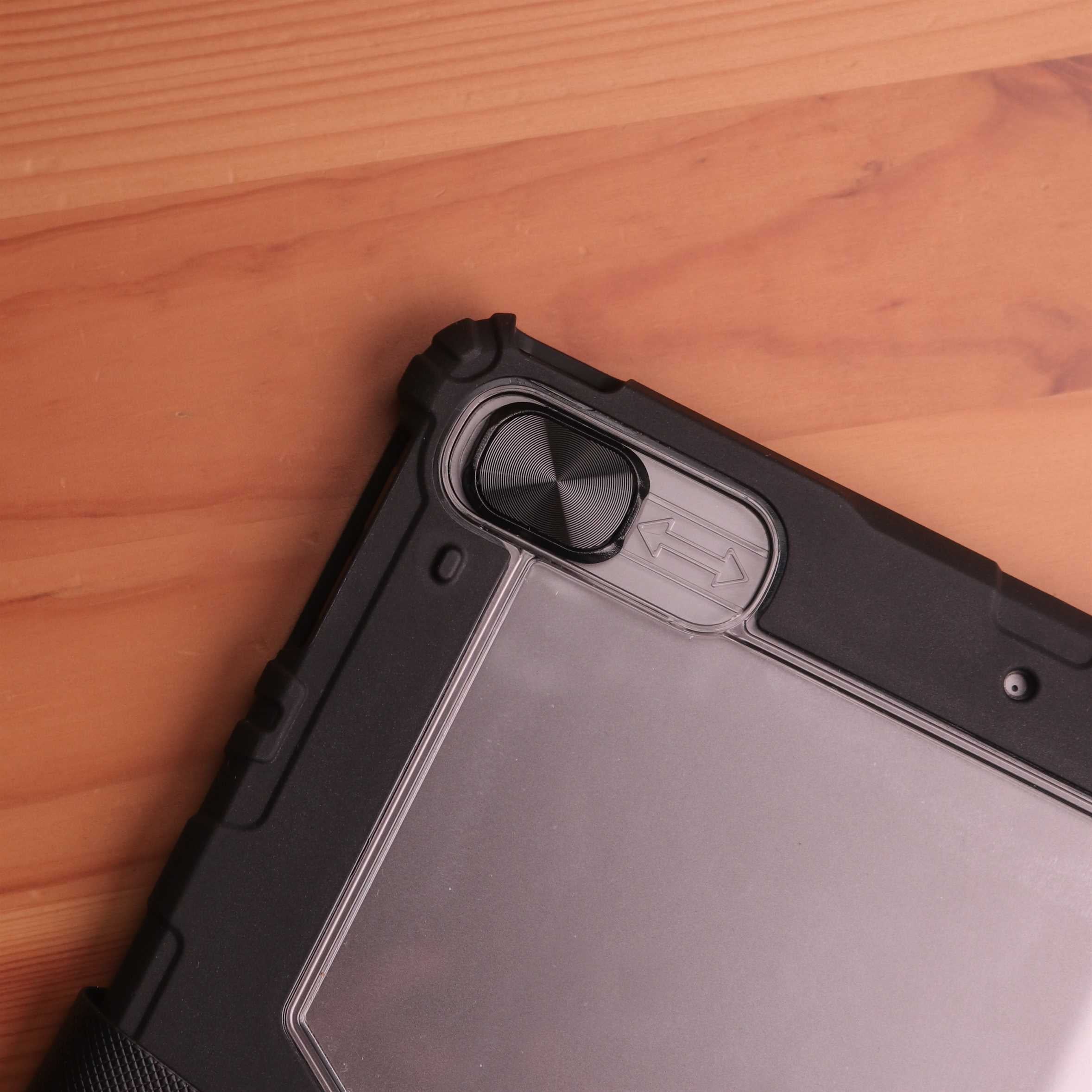 Nillkin iPad Case iPad Pro 12.9" - 2018/2020/2021/2022 - iPad Air 13" - 2024- Black - كفر ايباد حماية عالية - مع مكان للقلم - ووضعيتين للاستاند