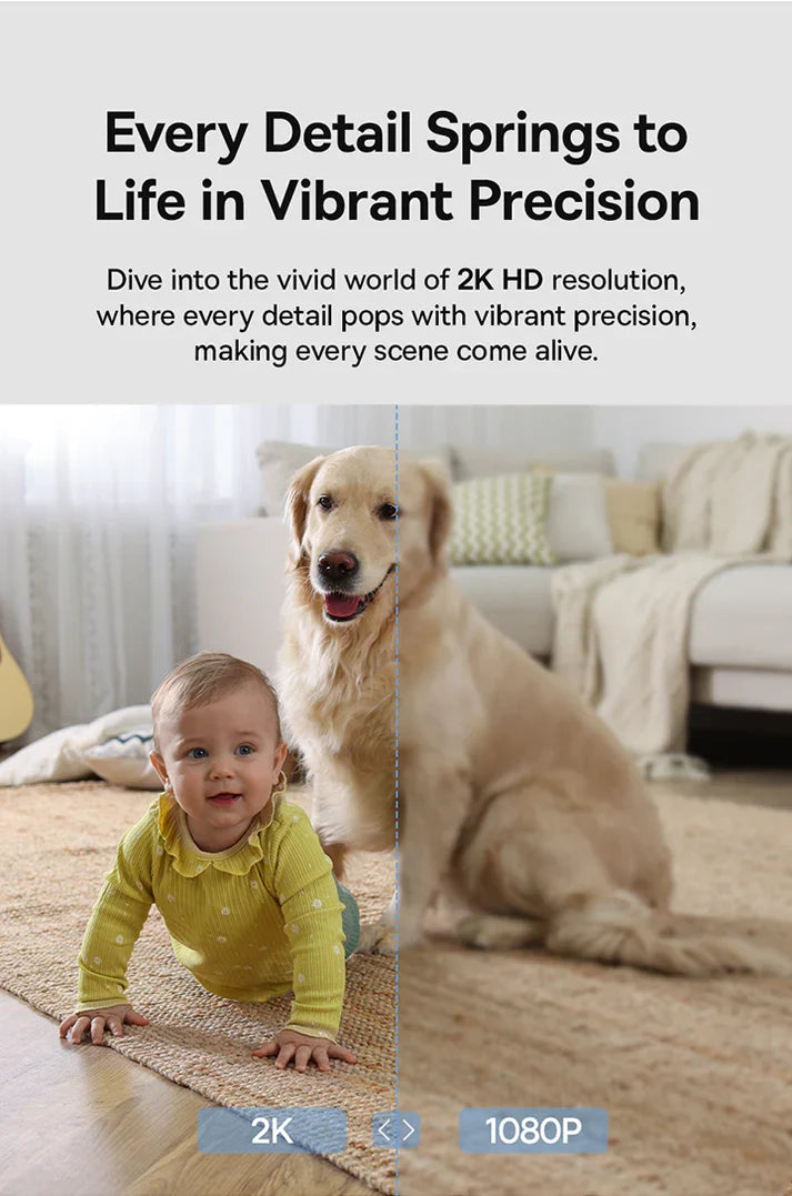 Baseus Security P1 Lite Indoor Camera 2K - White