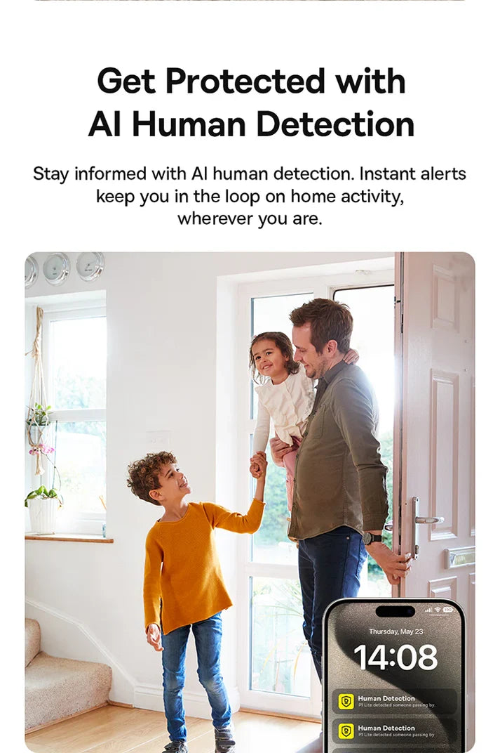 Baseus Security P1 Lite Indoor Camera 2K - White