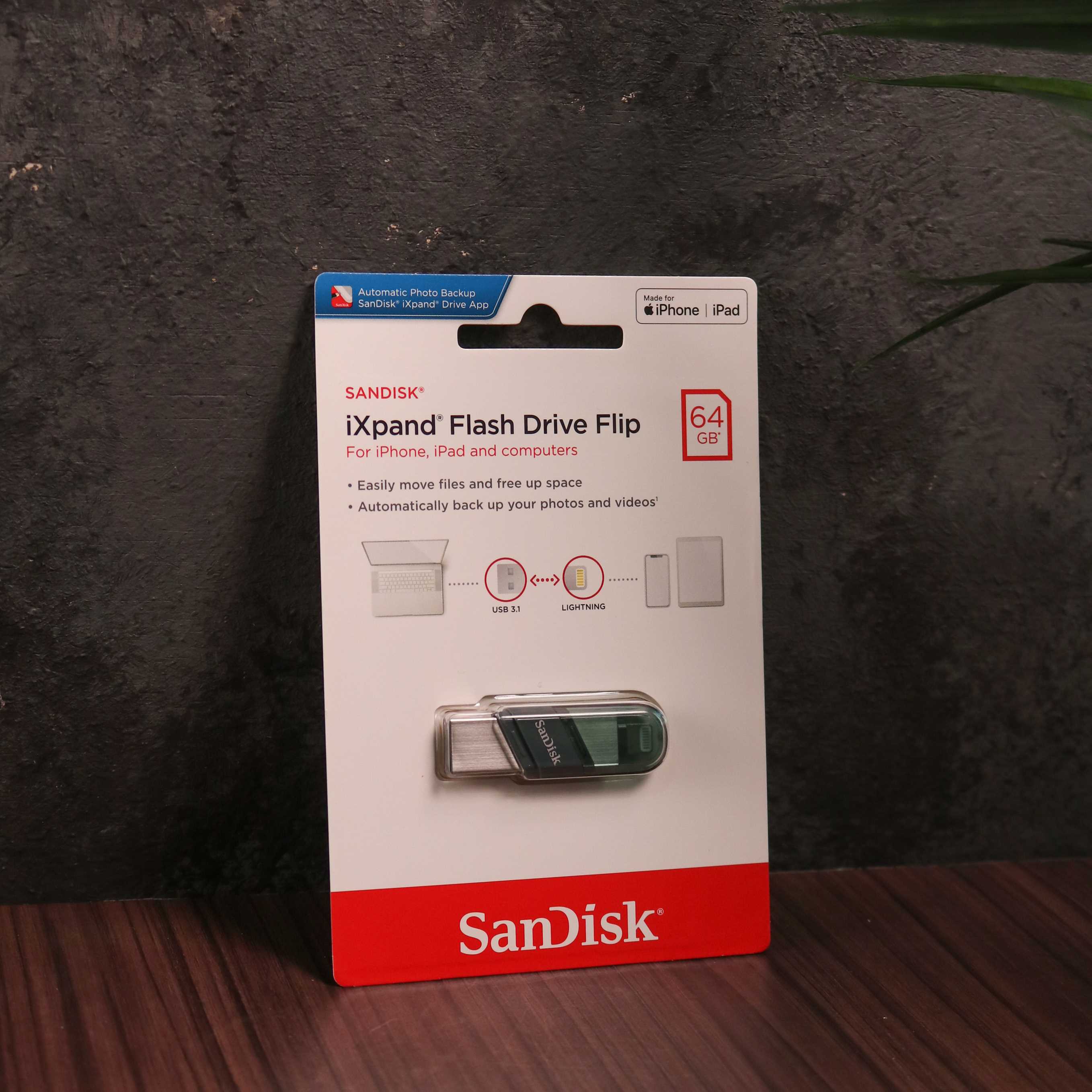 SanDisk iXpand Flash Drive for iPhone [H] - فلاش ميموري - سان ديسك - لجميع اجهزة الايفون القديمة - ماقبل ايفون ١٥