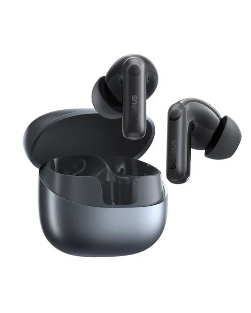 Baseus Bass BP1 Pro In-Ear True Wireless Earbuds – Black [D] -  سماعة بيسوس - بلوتوث - كفاله 12 شهر