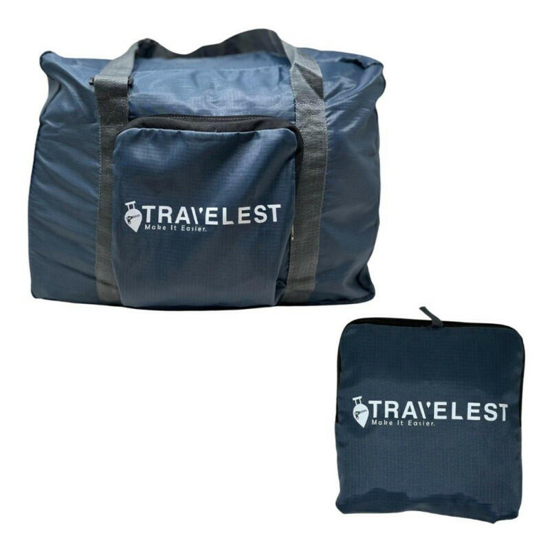 Travelest Foldable Travel Duffel Bag - Navy [T]  - شنطة يد قابلة للطي من ترافيليست - كحلي