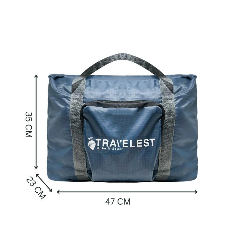 Travelest Foldable Travel Duffel Bag - Navy [T]  - شنطة يد قابلة للطي من ترافيليست - كحلي