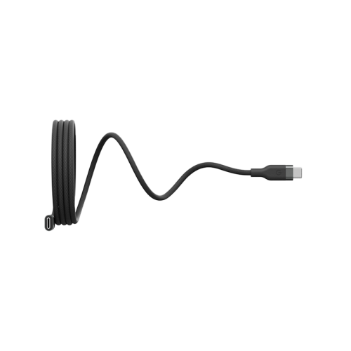 Energea Helix USB-C To USB-C Magnetic Cable 480Mbps 60W 1.5M - Black