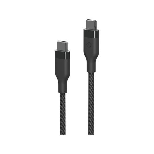 Energea Helix USB-C To USB-C Magnetic Cable 480Mbps 60W 1.5M - Black