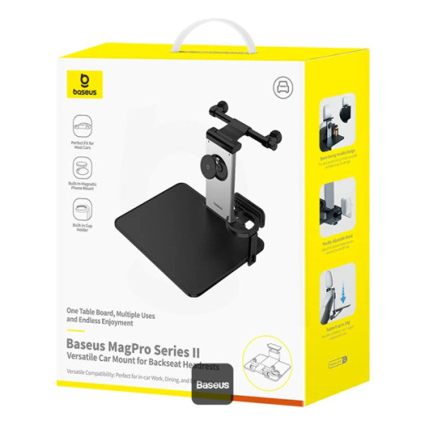 Baseus MagPro II Versatile Car Mount for Backseat Headrest Smartphone Car