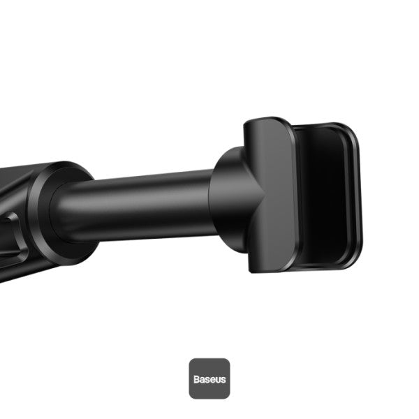 Baseus Back Seat Car Mount Holder for Phone & Tablet (4.7"-12.9"), 360° Adjustable, Foldable - Black