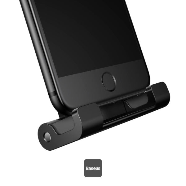 Baseus Back Seat Car Mount Holder for Phone & Tablet (4.7"-12.9"), 360° Adjustable, Foldable - Black