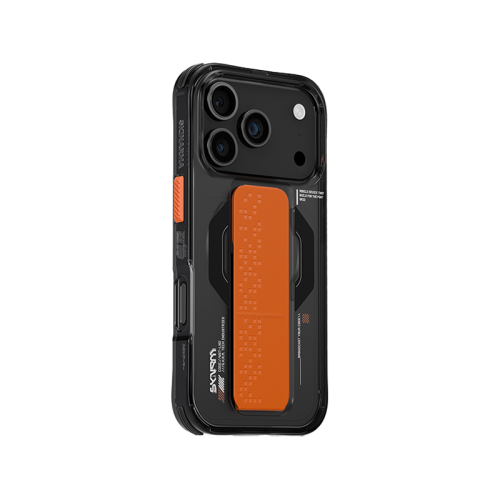 SkinArma Haxa MagSafe Case With Grip Stand for iPhone  17 Pro / 17 Pro Max - Graphite