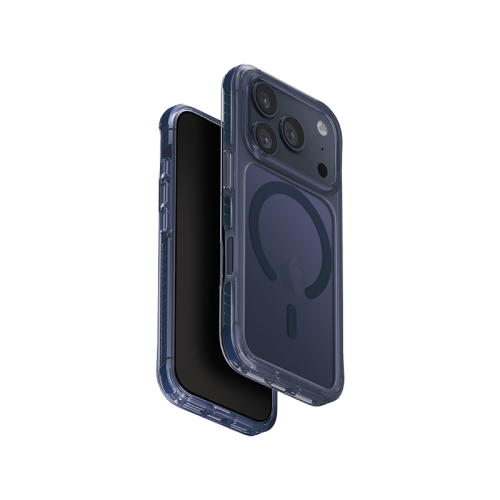 Uniq Hybrid Combat Magsafe Case for iPhone 17 - Navy Blue