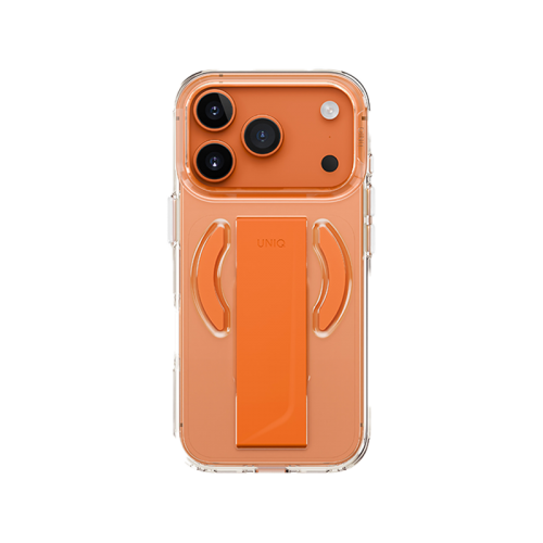 Uniq Hybrid Heldro Air MagSafe Case for iPhone 17 - Volt orange