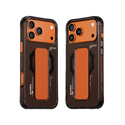 SkinArma Haxa MagSafe Case With Grip Stand for iPhone  17 Pro / 17 Pro Max - Graphite