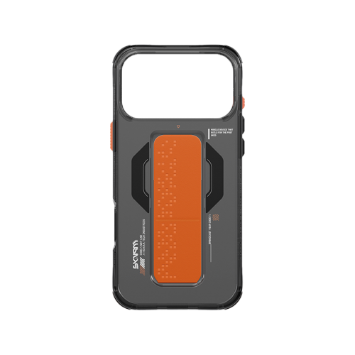 SkinArma Haxa MagSafe Case With Grip Stand for iPhone  17 Pro / 17 Pro Max - Graphite