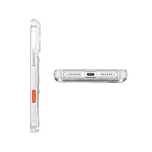 Uniq Swivix MagSafe case with 360 Rotation Kickstand for Apple iPhone 17 - Lucent Clear