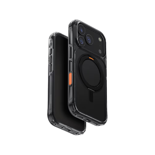 Uniq Swivix MagSafe case with 360 Rotation Kickstand for Apple iPhone 17 - Carbon Black