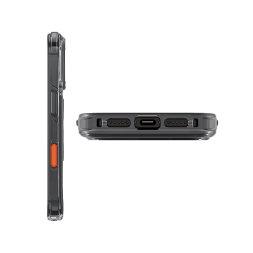 Uniq Swivix MagSafe case with 360 Rotation Kickstand for Apple iPhone 16 / 16 Plus / 16 Pro / 16 Pro Max - Lucent Clear [B] - كفر حماية عالي - يونيك - ماج سيف + مسكة دوارة