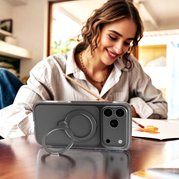 Levelo Soul TPU+PC Case For iPhone 18/17 Pro/Pro Max - Black