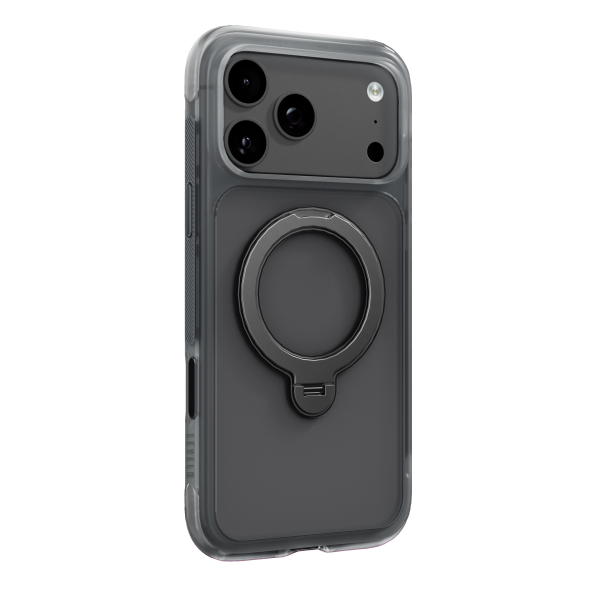 Levelo Soul TPU+PC Case For iPhone 18/17 Pro/Pro Max - Black