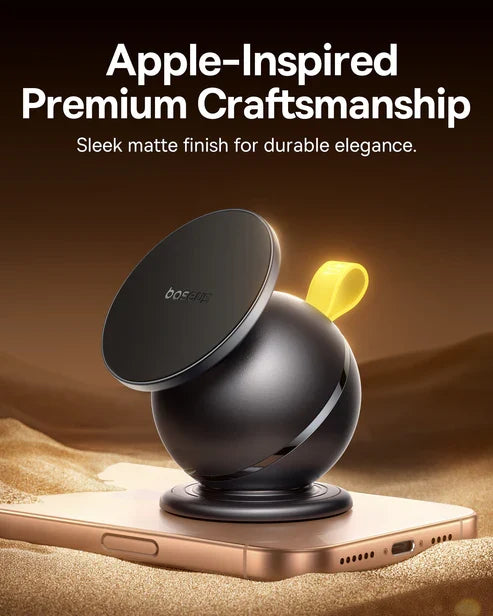 Baseus PrimeTrip VC1 Air Dashboard Magnetic Car Mount – Black [D] - ستاند مكتبي - عالي الجودة - مغناطيس - لجميع انواع الاجهزة
