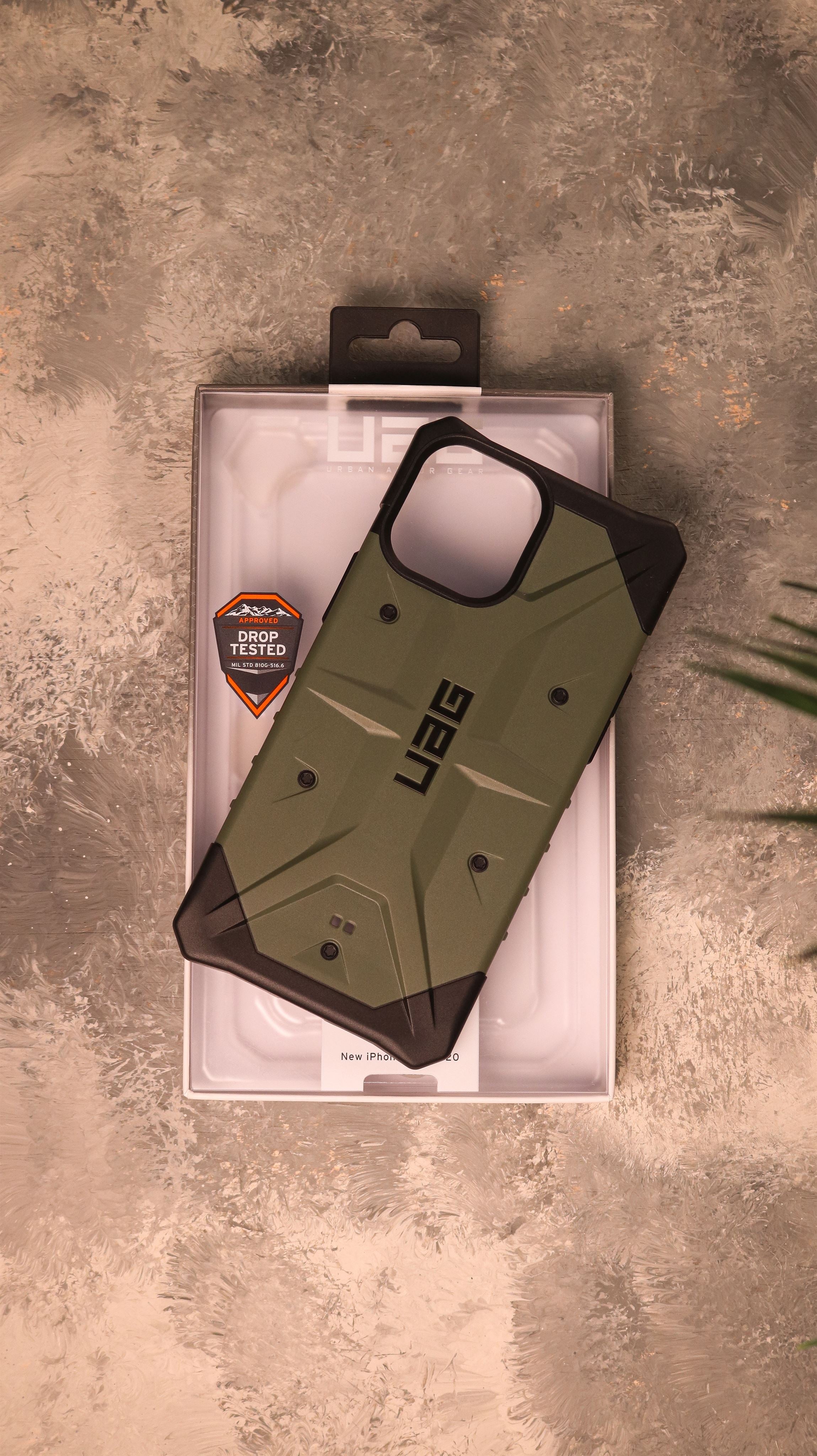 UAG Pathfinder Case - Olive [V] - كفر حماية عالية
