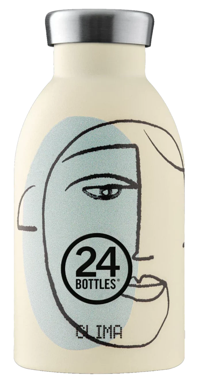 24Bottles Clima 330ml - White Calypso [F] - مطارة حافظة للحرارة