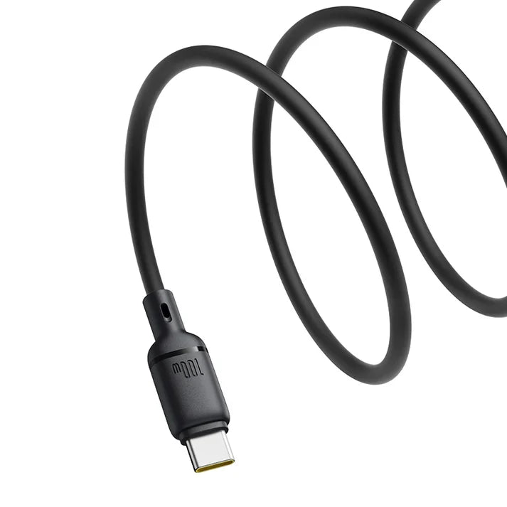 Baseus Silky 2m Fast Charging USB-C to USB-C Cable 100W – Black