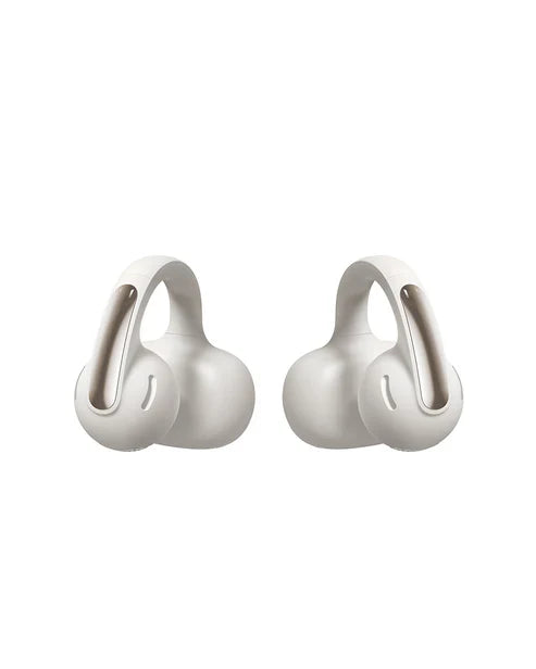 Baseus Bowie MC1 OL Open-Ear TWS Earbuds – White [D]-  سماعة بيسوس - بلوتوث - كفاله 12 شهر