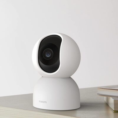 Xiaomi Smart Camera C400 2.5K 360° Rotation – White [B] - كاميرا داخلية منزلية - شاومي - كفالة 12 شهر