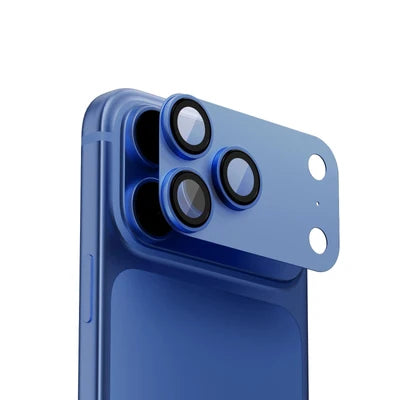 Levelo TrioPro Camera Lens Protector iPhone 18Pro/Pro Max - Light Blue