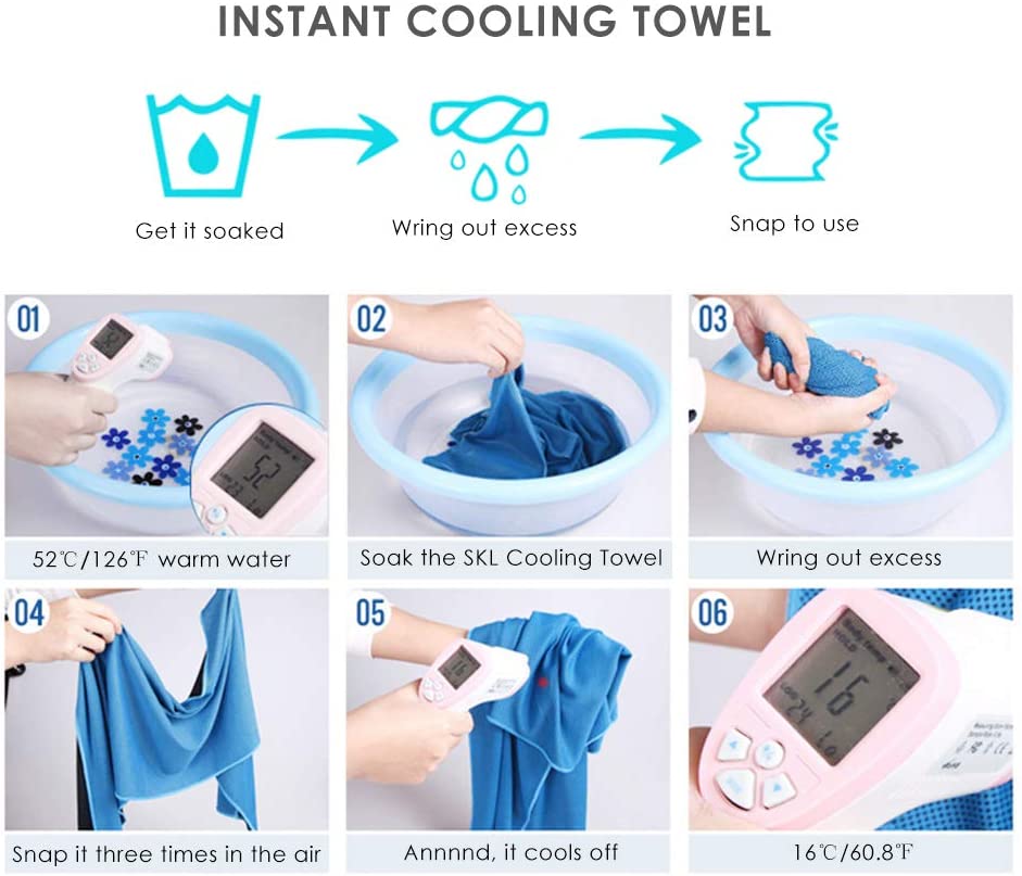 Staycool ICE Towel - Green