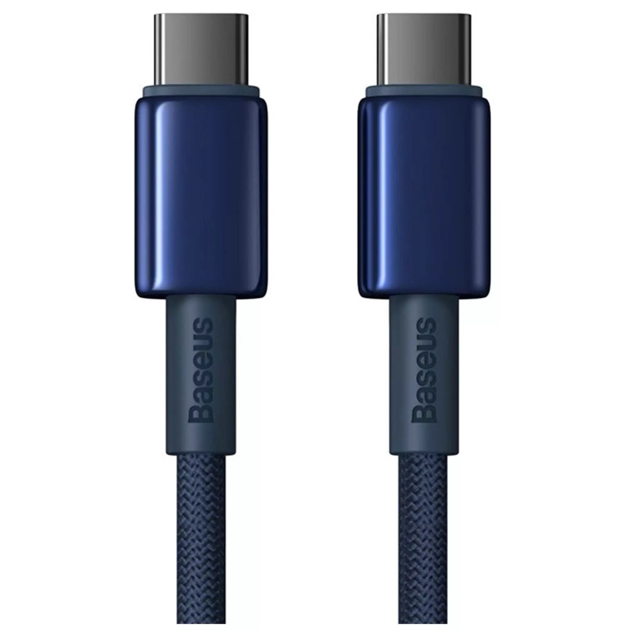 Baseus Tungsten Gold Fast Charging Cable USB-C to USB-C 100W 1m - Blue