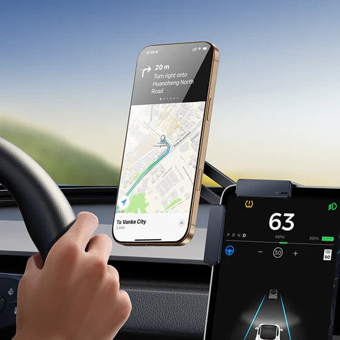 Baseus MaxView Magnetic Car Mount for Infotainment Screen – Grey