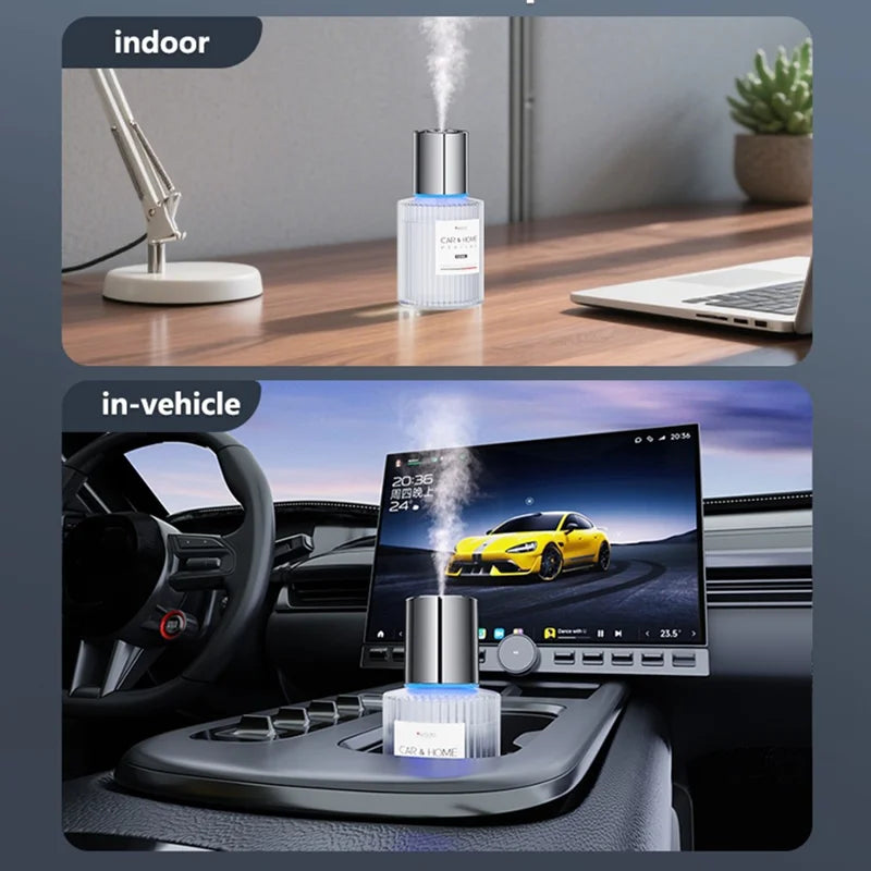 YESIDO VC16 Smart Car Fragrance Diffuser Type C Rechargeable 5 Modes Automatic Air Freshener