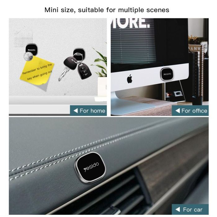 Yesido C81 Dashboard Magnetic Phone Holder | Support Stand Smart Wall Dashboard For Car - ستاند سيارة مغناطيس - صغير الحجم
