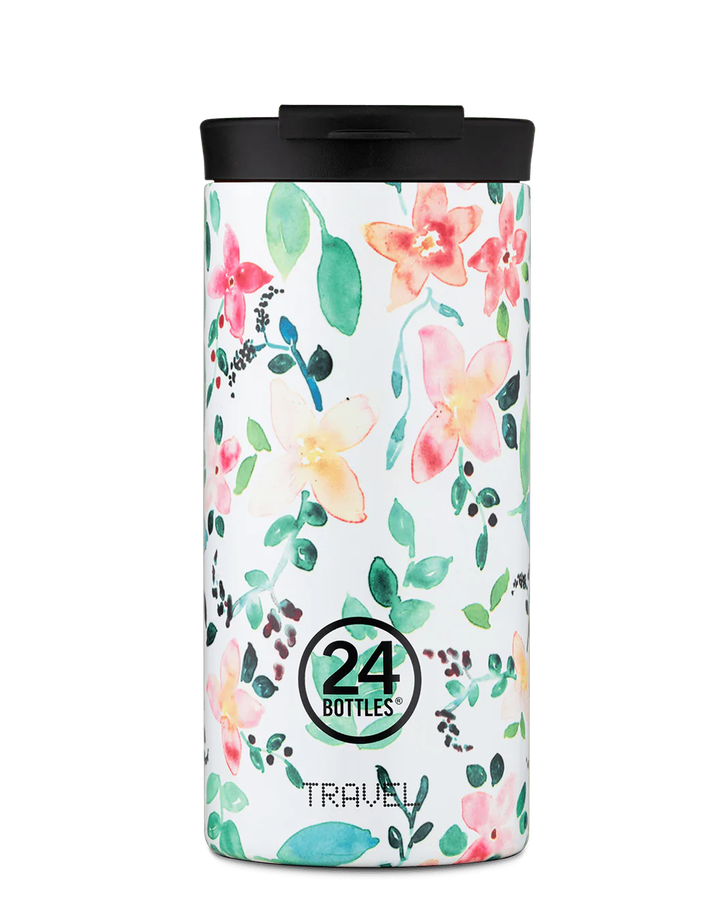 24Bottles Travel Tumbler 600ml - Buds [F] - كوب حافظ للحرارة - مناسب للسفر والرحلات