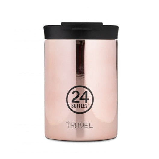 24Bottles Travel Tumbler 350ml - Rose Gold