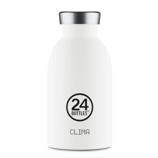 24Bottles Clima 330ml - Stone Ice White